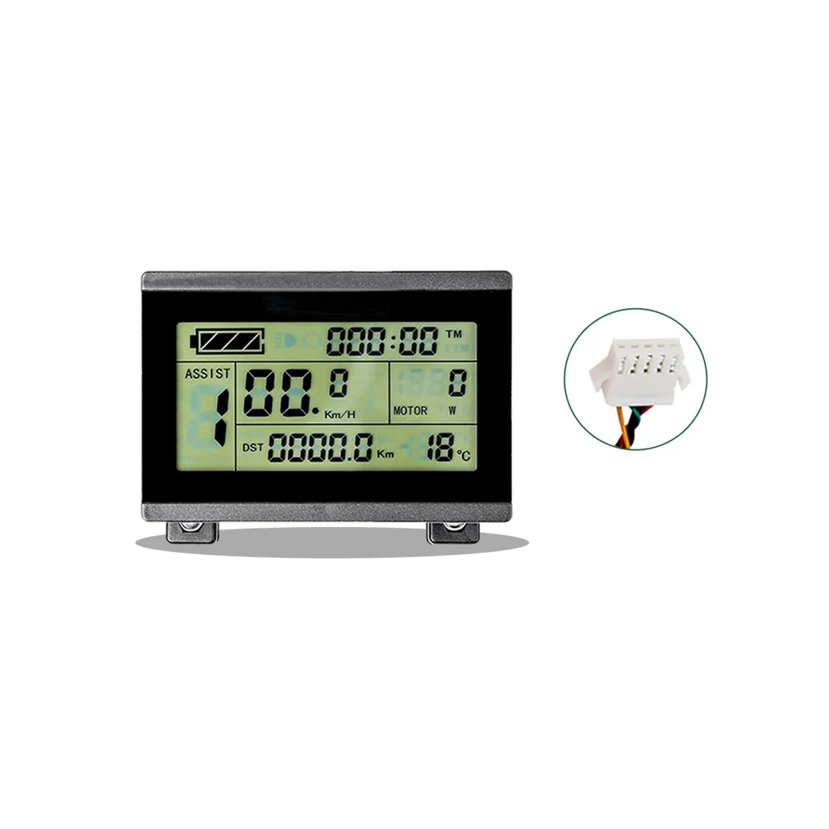 Ebike 24V36V48V72V KT LCD3 Display Intelligent Meter for Electric Bicycle Hub Motor Conversion Kits,SM