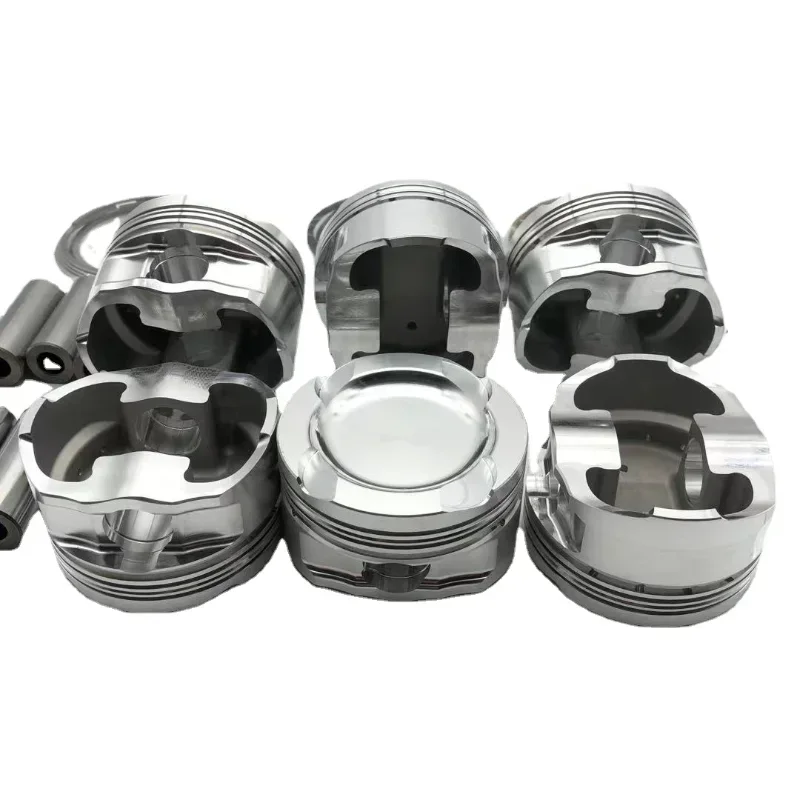 Best quality Forged pistons 84mm N54 Forged Pistons with pins and rings for bm N54 N54B30