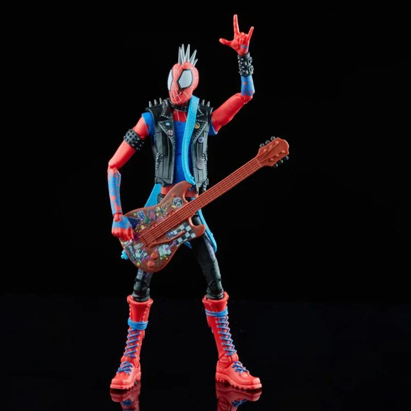 

Marvel Legends Series Across The Spider Verse Spider Punk Action Figure 6 Inch Collectible Model Adult Kids Toy Gifts