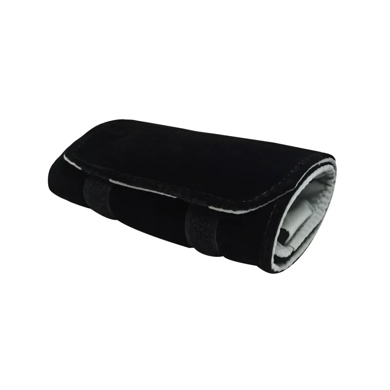Fine Mini Jewelry Travel Roll Bag Fashion  Black Grey Velvet Ring Storage Organizer Pouch Personalized Ring Carrying Case