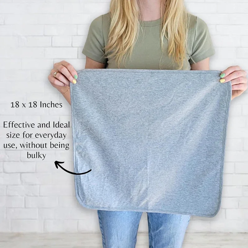 

46X46Cm Emf Radiation Protection Blanket Pregnant Woman Anti Radiation Security Blanket Anti-Electromagnetic Wave Emf Protection