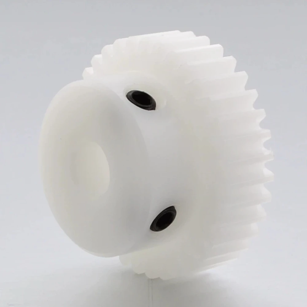 1pcs 1 Module 15-20T POM Plastic Spur Gear 15 16 18 20 Teeth Cylindrical Spur Gear Bore 5/6/7/8mm Pitch 3.14mm