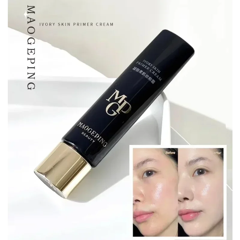 

MAOGEPING Ivory Skin Makeup Primer Cream "skin Coat" 30g Lightly Spreadable Multi-Effect Primer Base Cream Face Makeup Cosmetics