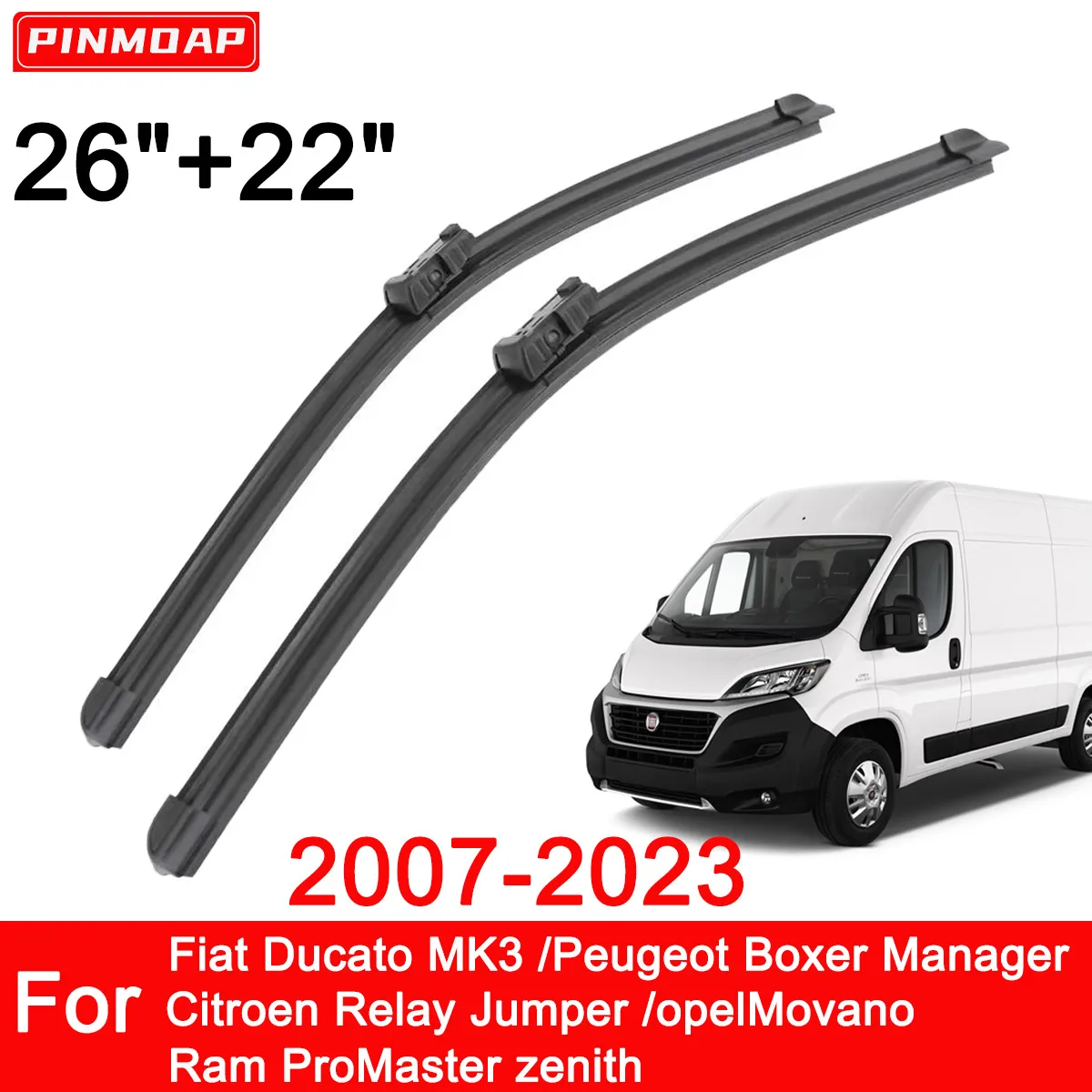 Car Windshield Wiper Is Suitable For Fiat Ducato MK3 Peugeot Boxer ManagerCitroen Relay Jumper 26