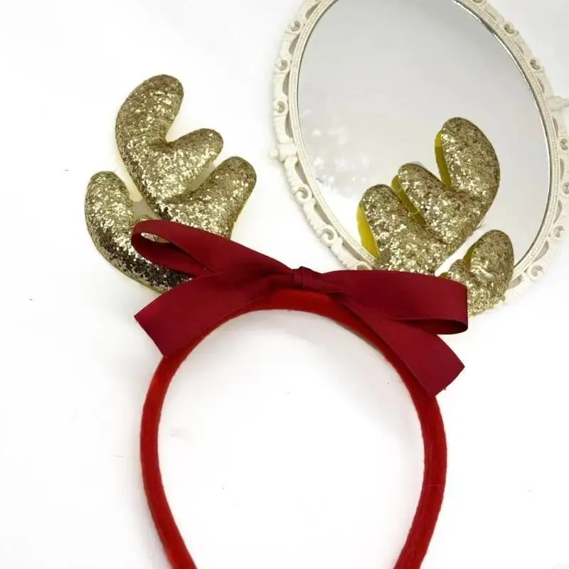 270D Festival stagionale Christmas Heling Bash Holiday Props Scintillante per le renne.