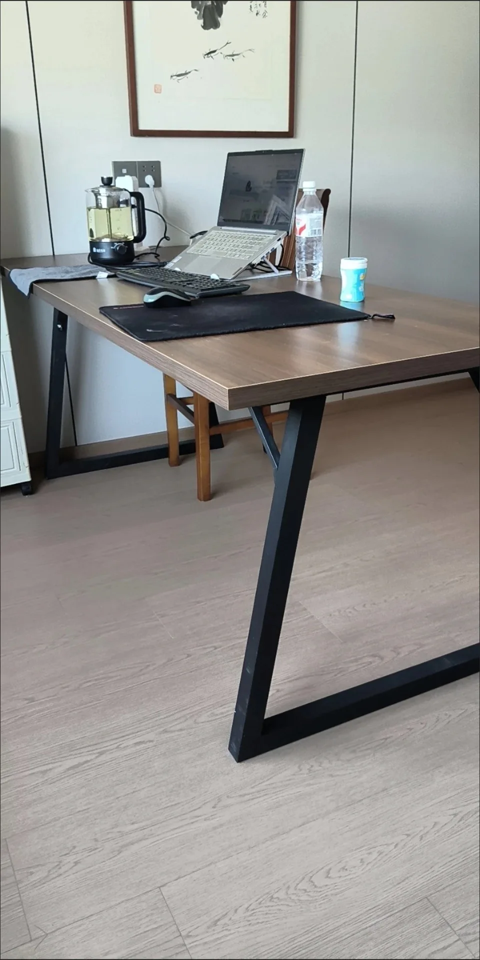 40x40 سنتيمتر دائم الساقين 32 مللي متر سمك سطح المكتب 140/160 سنتيمتر مكتب عمل للمنزل الكمبيوتر الشخصي دراسة مكتب للكتابة التعبئة والتغليف الجدول