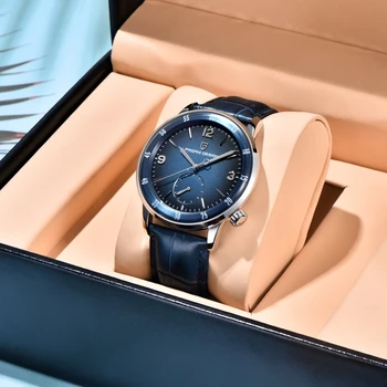 PAGANI DESIGN 2024 Neue 42 MM Pilot Uhr Mode Freizeit Mechanische Uhr Saphirglas Leuchtende Automatische Mechanische Uhren