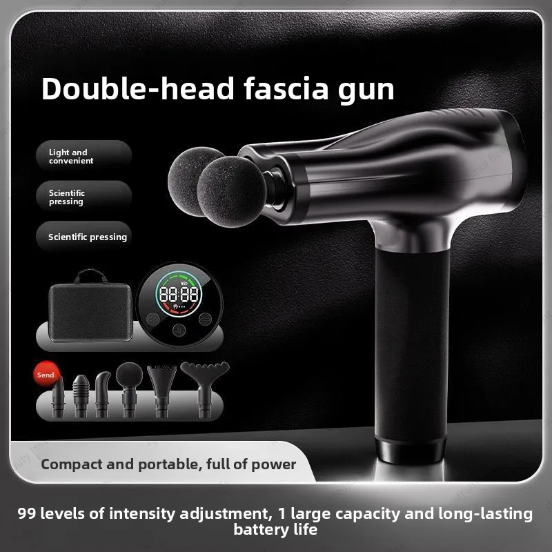 Strengthen The Dual End Fascia Massager, Cervical Fascia Muscles, and High-power Modification