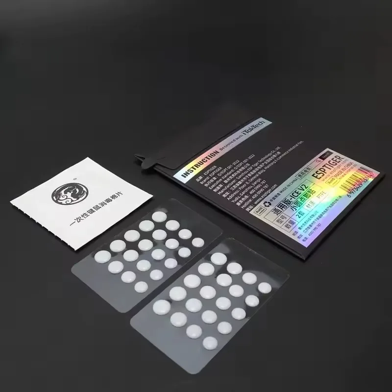 جديد 40 قطعة Esports النمر الجليد V2 ماوس ملحق ملصقات القدم DIY بها بنفسك النقاط الصغيرة وسادة للقدم قوس حافة Esports 5.5 مللي متر 6 مللي متر 6.5 مللي متر 7 مللي متر 8 مللي متر