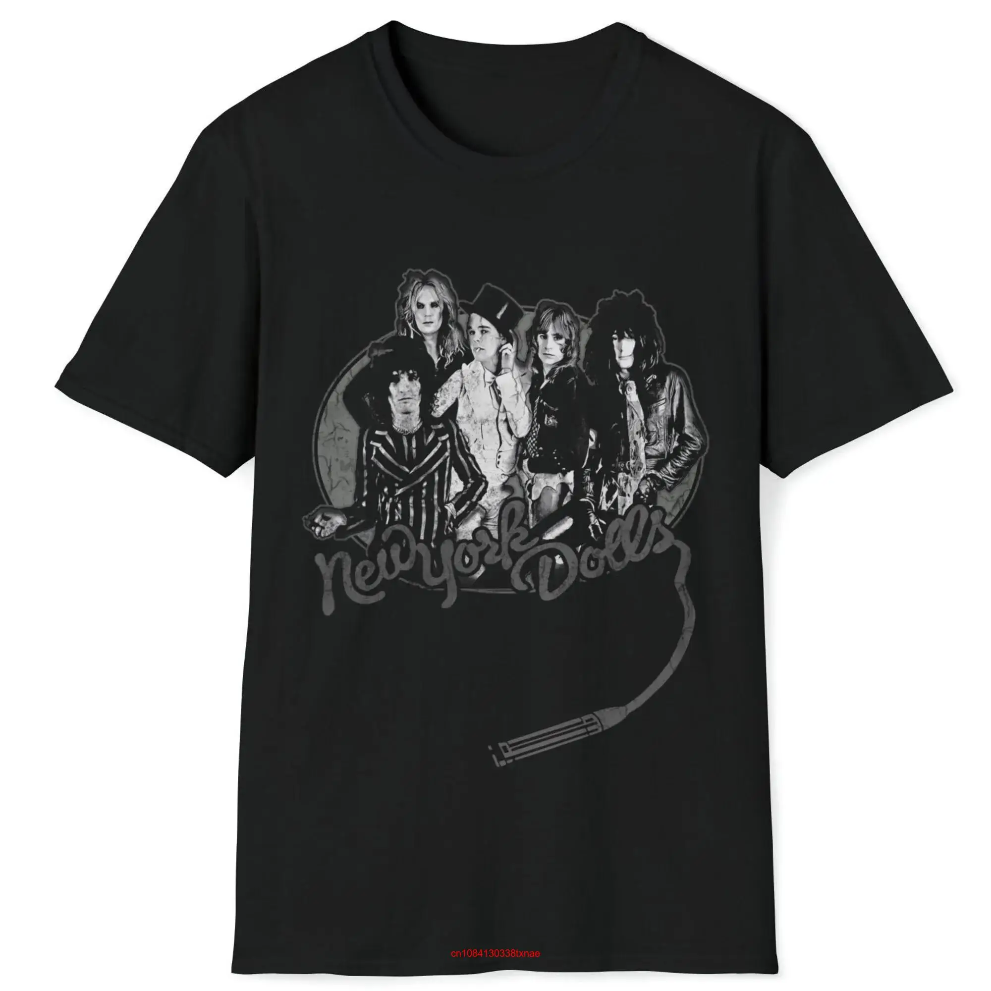 Футболка с длинным или коротким рукавом в винтажном стиле с изображением кукол Нью-Йорка