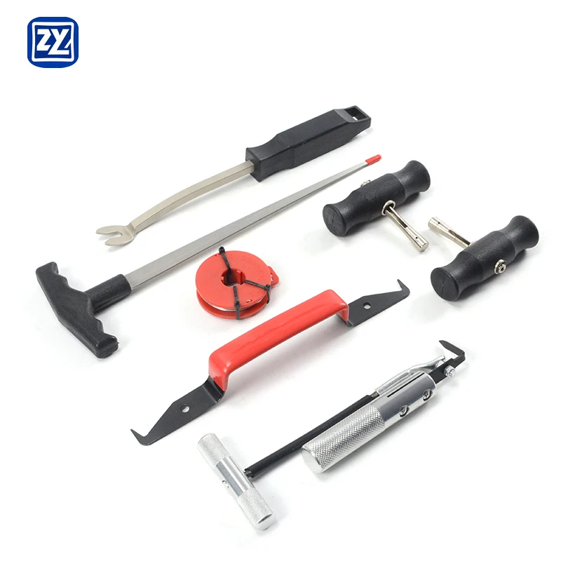 

YUNTU XC5427 New 4 Piece Windshield Tools Kit for Car Automotive Glass Remover/ Installer Tools Set