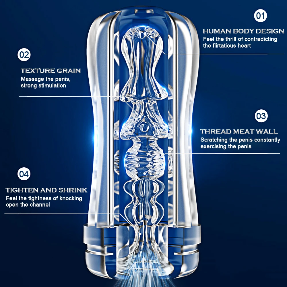 Male Masturbators Cup Vagina Vacuum Soft Pussy Endurance Silicone Exercise Masturbation Sex Toys Pocket Masturb Cup for Men - Image 4