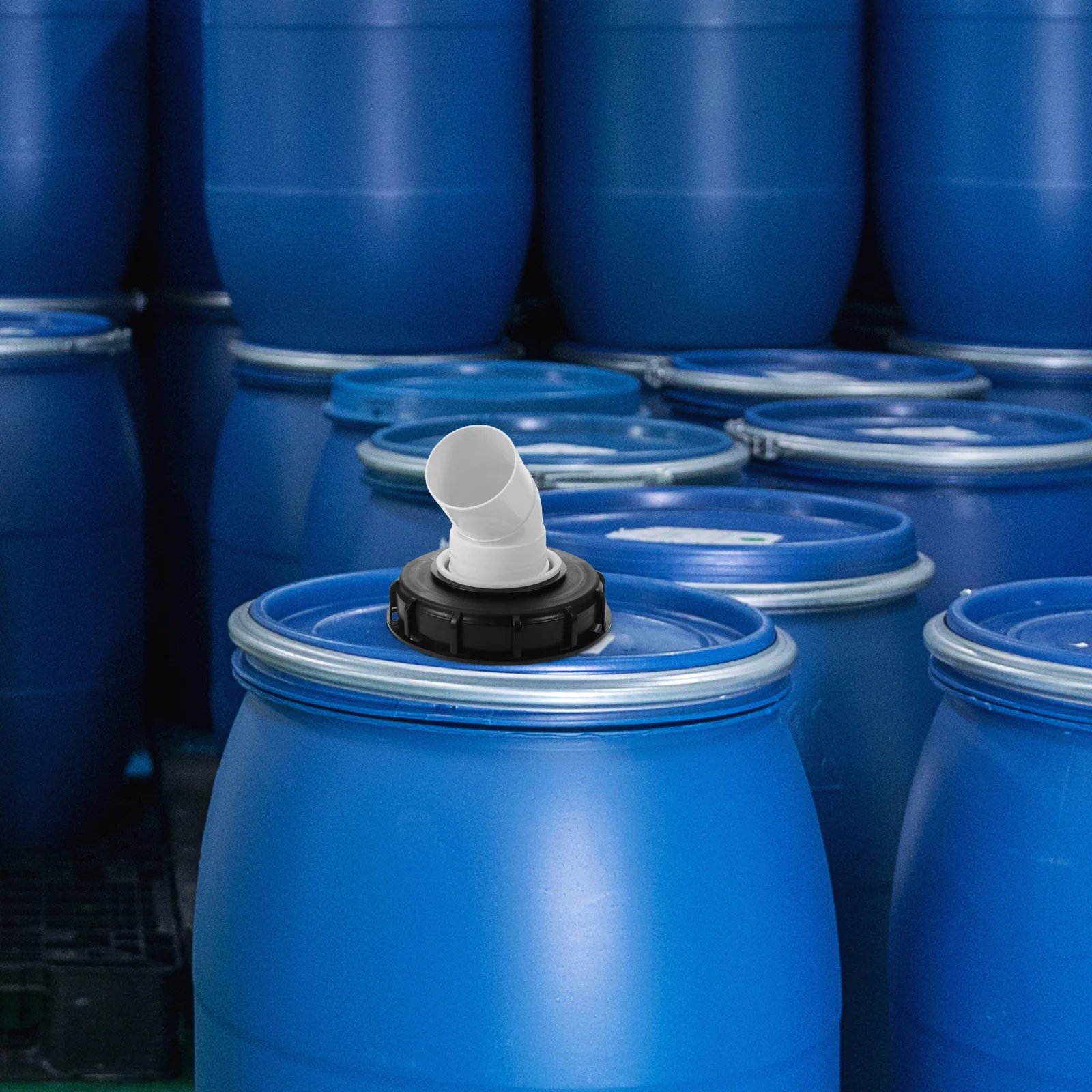 

Ibc Tote Lid with Filter Dn150 Sturdy Plastic Material Easy Maintenance Clean Water for Various Uses Ibc Lid Filter