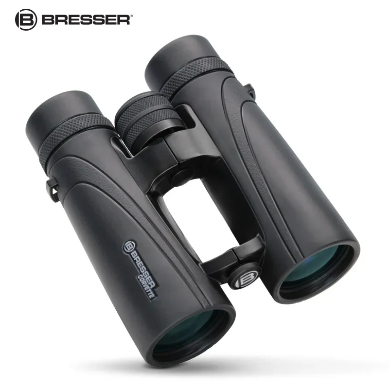 Bresser Binoculars Outdoor Waterproof High-Power Brand Low Light Night Vision High-Definition Professional Grade 10000 Meters