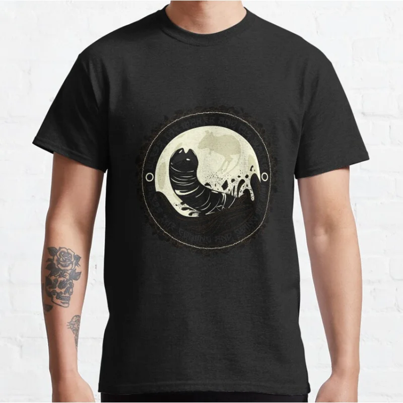 

Shai Hulud Dunes of Arrakis Dune worm Sandworm sic fi Gift t shirt Large size Tops S-6XL 100% cotton printed mens Clothes