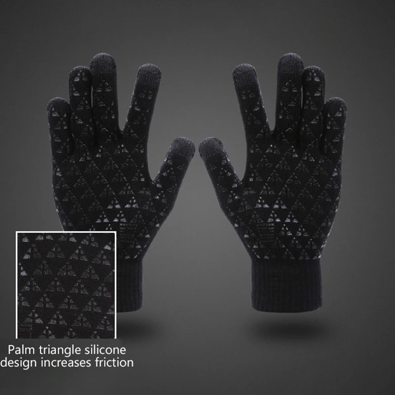 Guantes cálidos con pantalla táctil para ciclismo al aire libre, guantes fríos impermeables, antideslizantes, para hombre y mujer, guantes de esquí de invierno, envío directo