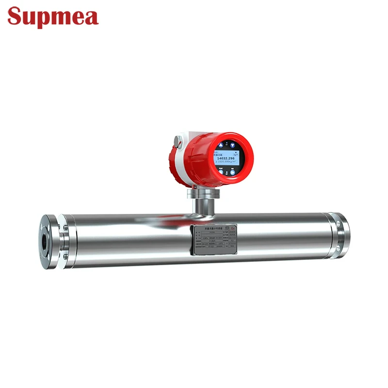 ±0.2% RS485 Ore Slurries Tailings Coriolis Mass Flow Meter For Mineral Processing