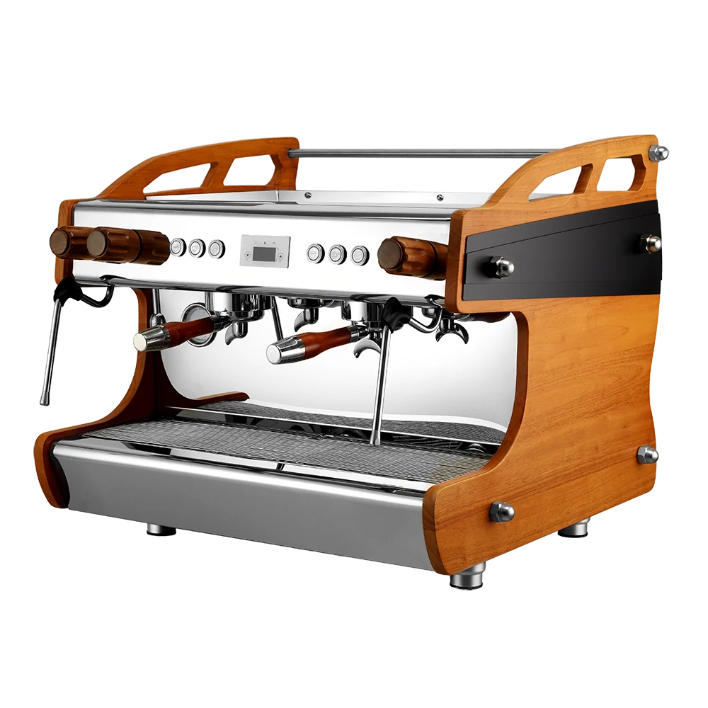 &A*Fully Automatic Coffee Machine with Milk Frother Commercial Espresso Machine