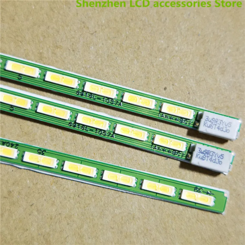 LED Backlight Strip ใหม่100% ใหม่สำหรับ Dell 24นิ้ว U2412MB 6916L-1057A LM240WU8 SLD1 39LED 33.6ซม.