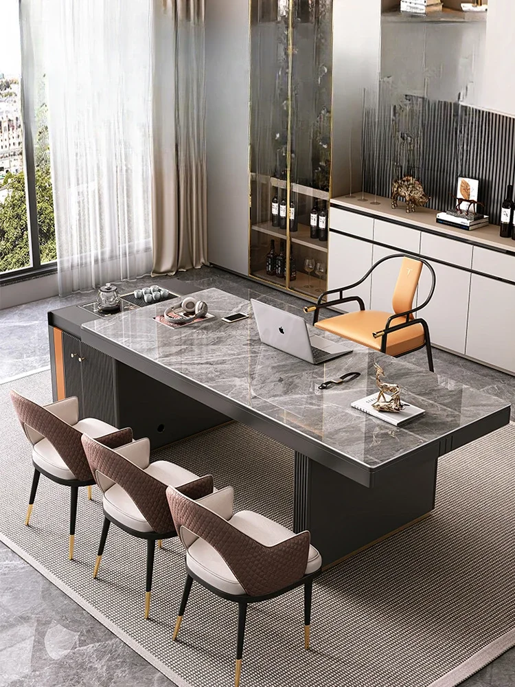 

Современный выдвижной подъемный чайный столик, светильник, роскошный и простой стол с каменной тарелкой, чайный столик, чайный столик двойного назначения