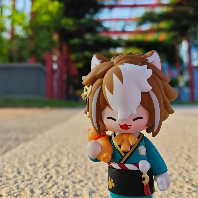 오리지널 팝마트 원신 임팩트 드레스업 드림 테마 치비 시리즈 블라인드 박스 미스터리 박스 인형 귀여운 애니메이션 피규어 크리스마스 선물