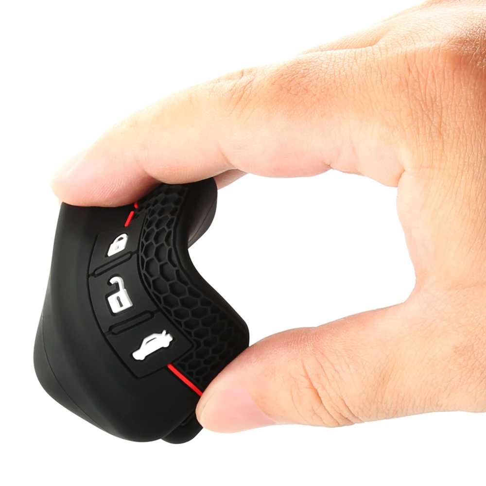 غطاء حافظة مفاتيح السيارة من السيليكون لهاتف ميتسوبيشي إكس باندر أوتلاندر ASX باجيرو الكسوف كروس مونتيرو #3