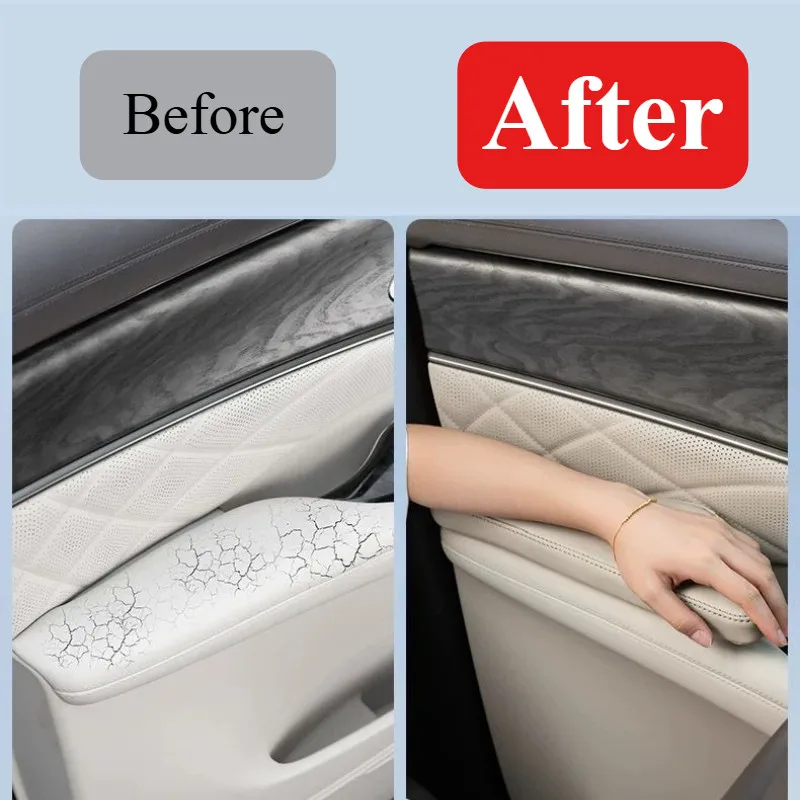 For Denza D9 2025-2026 Door Armrest Pads Ergonomic Support Cushion for Elbow Comfort and Posture