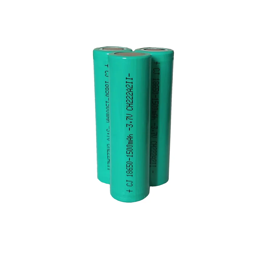 100% Real Capacity 3.7V 1500mAH 18650 Lithium Ion Rechargeable Battery, Suitable for Various Electronic Products