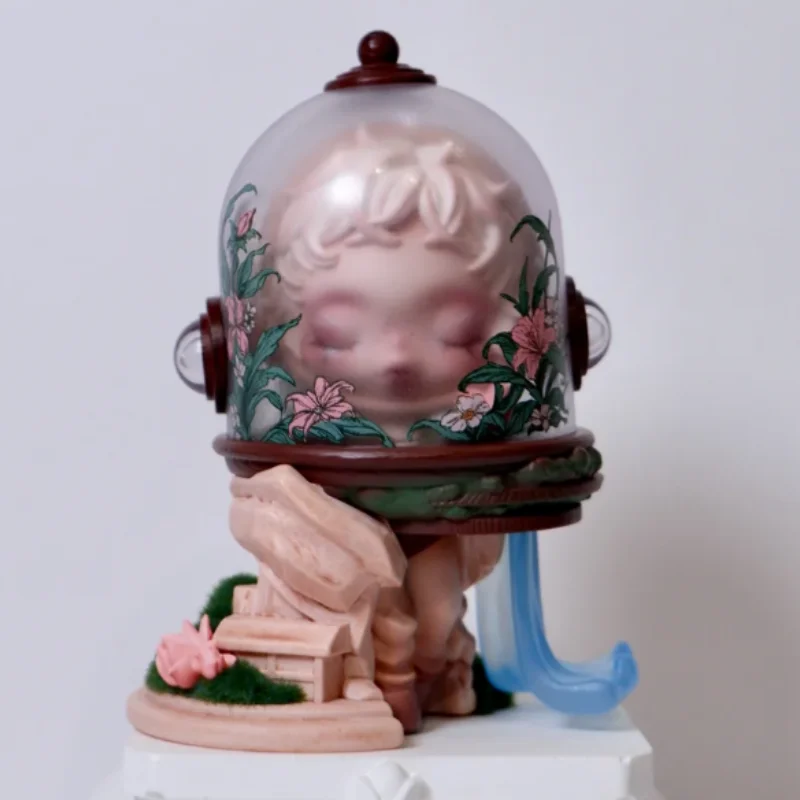 Popmart Skullpanda The Castle Of Time Series Blind Mystery Box In Stock Collectible Figures Trendy Desk Decor Hallowmas Gift