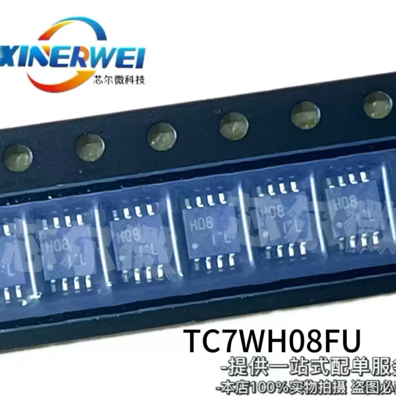 10-100pcs of brand new original TC7WH08FU SSOP-8 silk screen H08 H08 chip logic gate TC7WH08FU