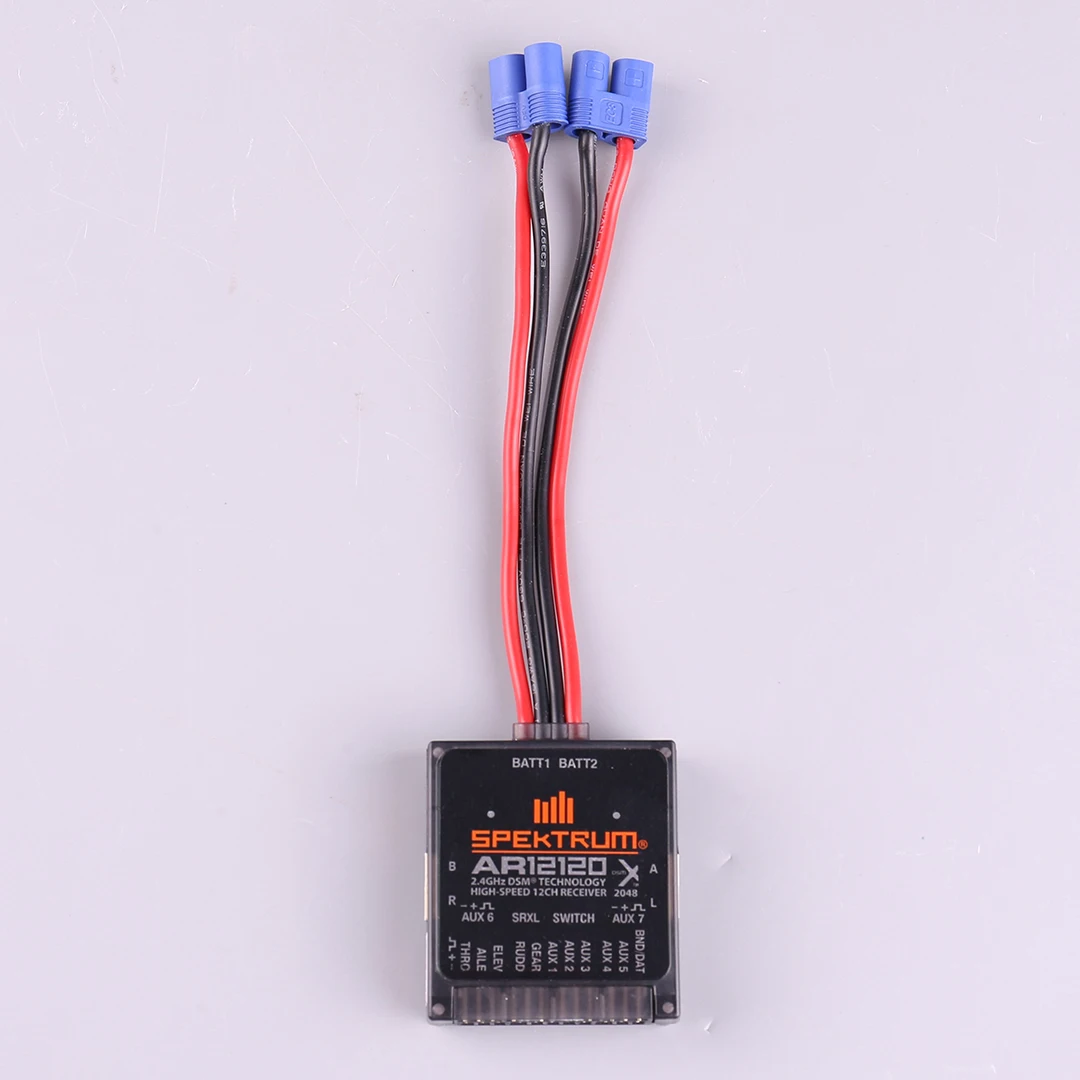 

RX DSNX AR12120 Receiver XPlus with 4pcs Remote Satellite PowerSafe SPMAR12120 DSM2 RC Model