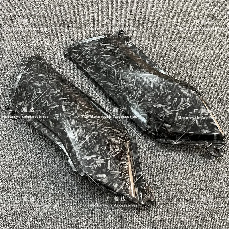 تنطبق هدية اللوحة السفلية لخزان وقود الدراجة النارية على هدية ألياف الكربون Kawasaki Z900 2017 2018 2019 2021 2022 #3