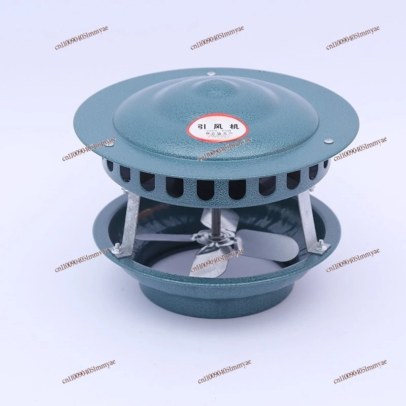 Household Chimney Induced Draft Fan Powerful Smoke Exhaust Machine Ventilation Anti-backsliding High-power Chimney Stove Induce
