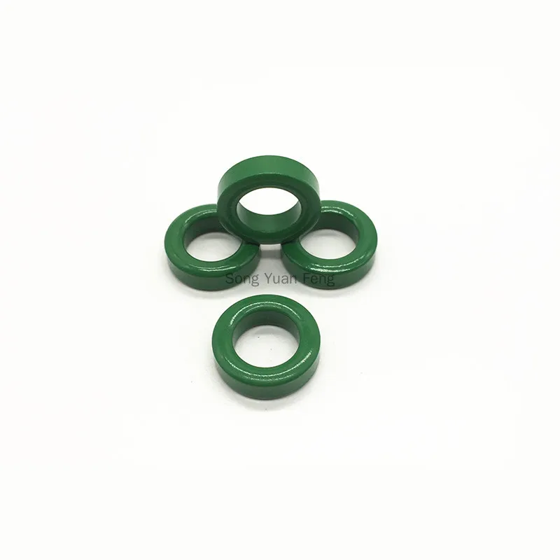 5PC Mn-Zn High Conductivity Green Ferrite Core Ring 22*14*6.5mm  Anti-Parasitic Toroide Toroidal Bead Coil  Ferrous Suppression