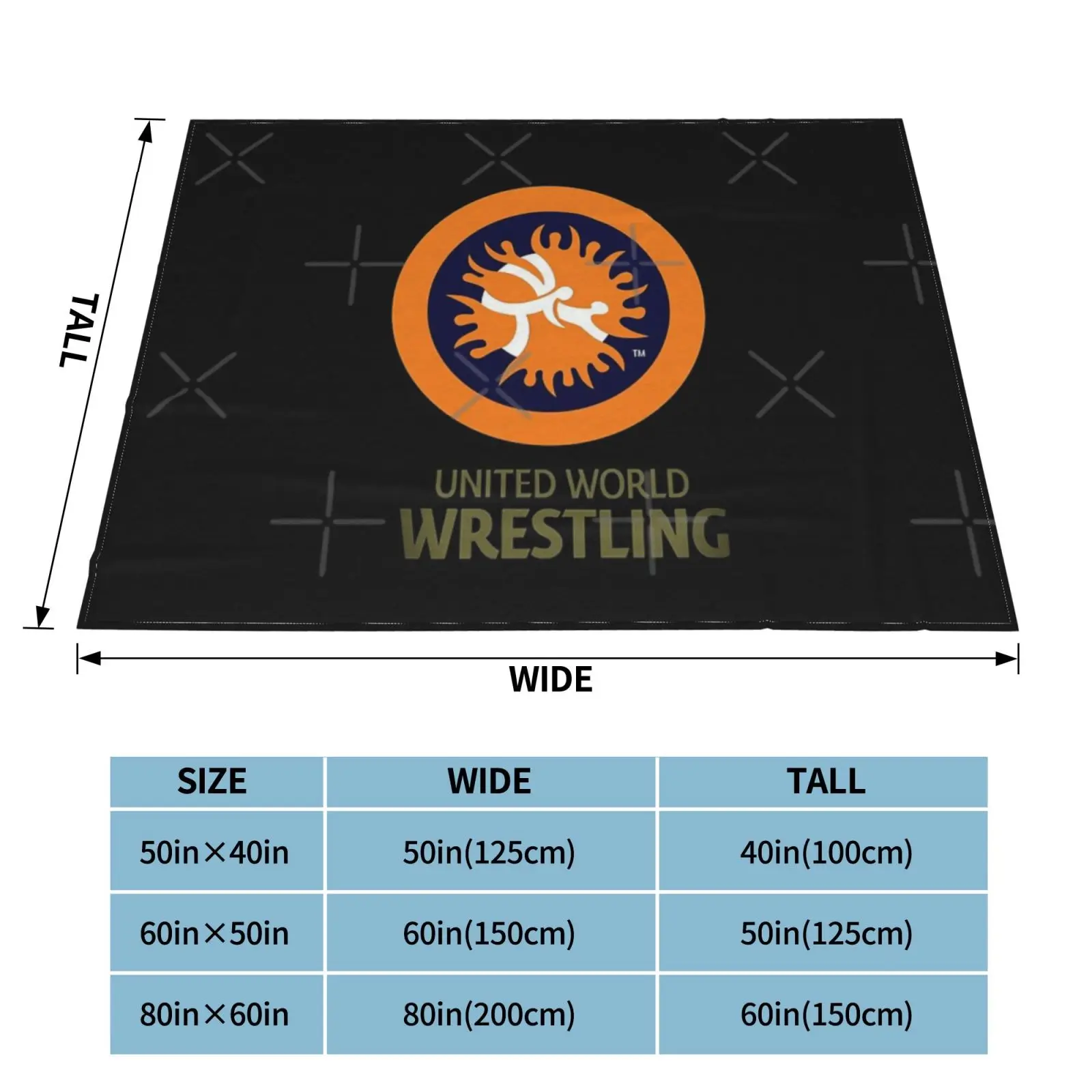 United World Wrestling Living Room Summer Blanket Weighted Blanket Prevent Allergy Keep Warm Winter