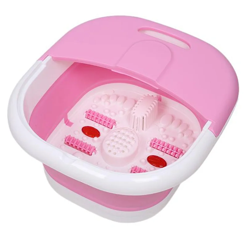 

【PLAISIR】Portable Household Foot Bath Foot Massager Fully Automatic Heated Foot Bath EU Plug