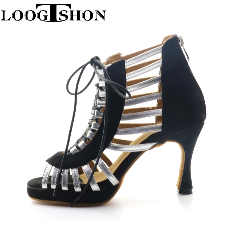 LOOGTSHON Latin water platform dancing shoes woman fashion shoes High Heels Jazz Shoes heels for girls  ladies free shipping