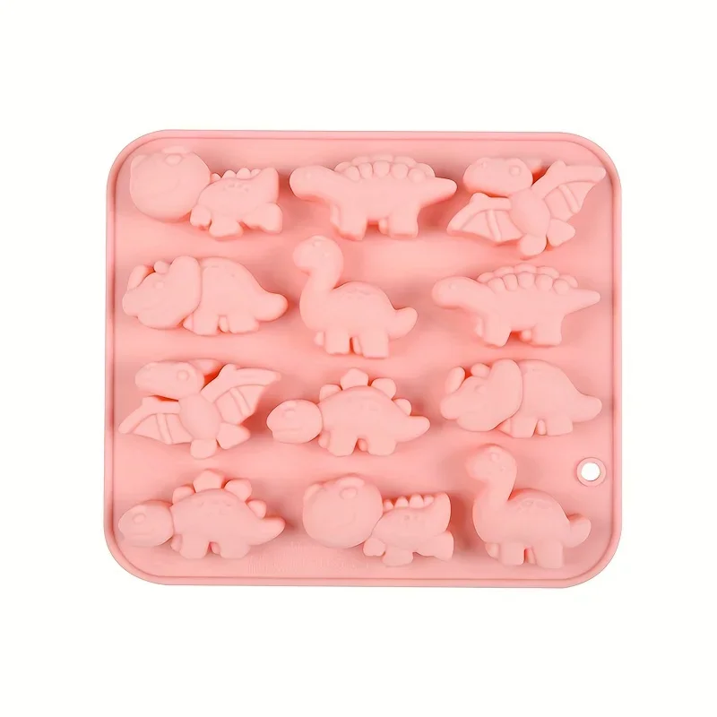 3D Dinosaur Silicone Mold, Cake Moldscute Animal Icing Molds For Kids, Adults Diy Baking Decoration, Easy To Use And Durable