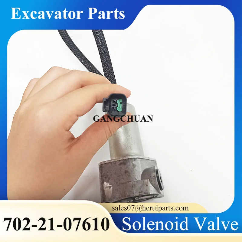 702-21-07610 7022107610 solenoid valve for Komatsu  PC300-8 PC400-8 PC350-8 excavator parts