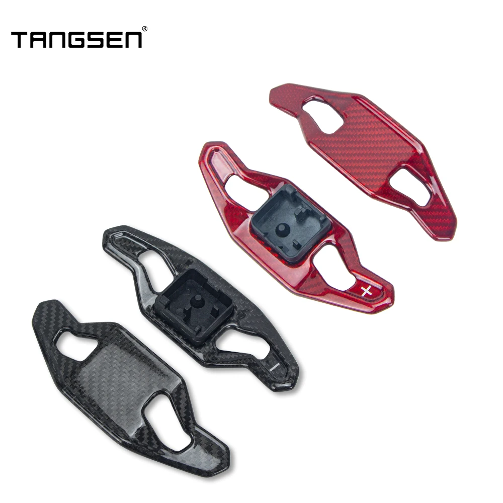 Replace Carbon Fiber Car Steering Wheel Paddle Shift for Audi A3 S3 RS3 A4 S4 RS4 A5 S5 RS5 A6 S6 A7 S8 Q7 RS6 C7 C8 RS7 TT RS6