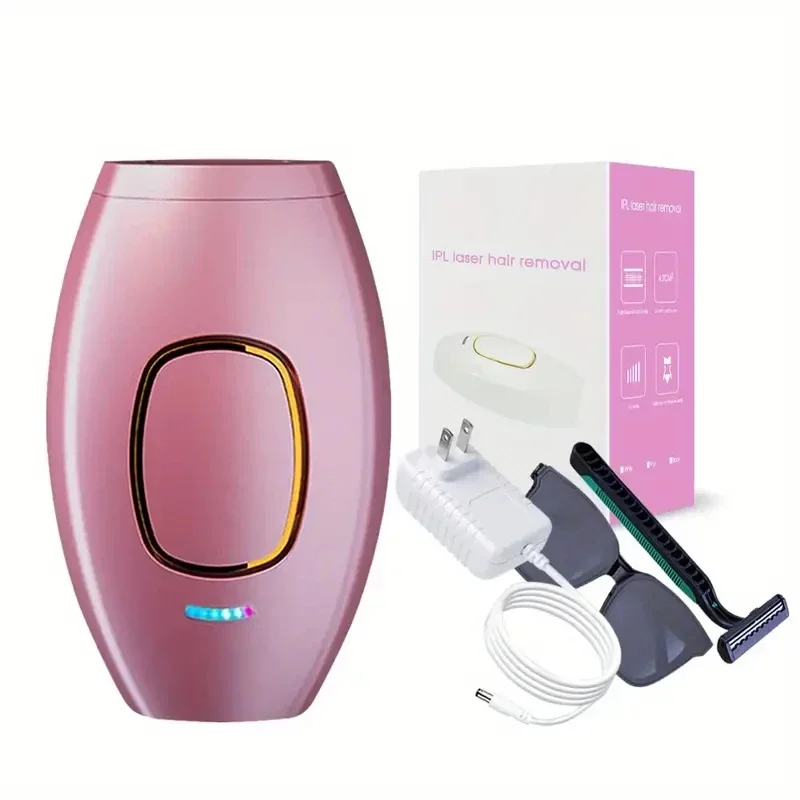 IPL Painless Hair Removal 500000 Flashes 5 Gears Laser Pulses Permanent Depilator Epilator For Armpit Back Legs Arms Face Bikini