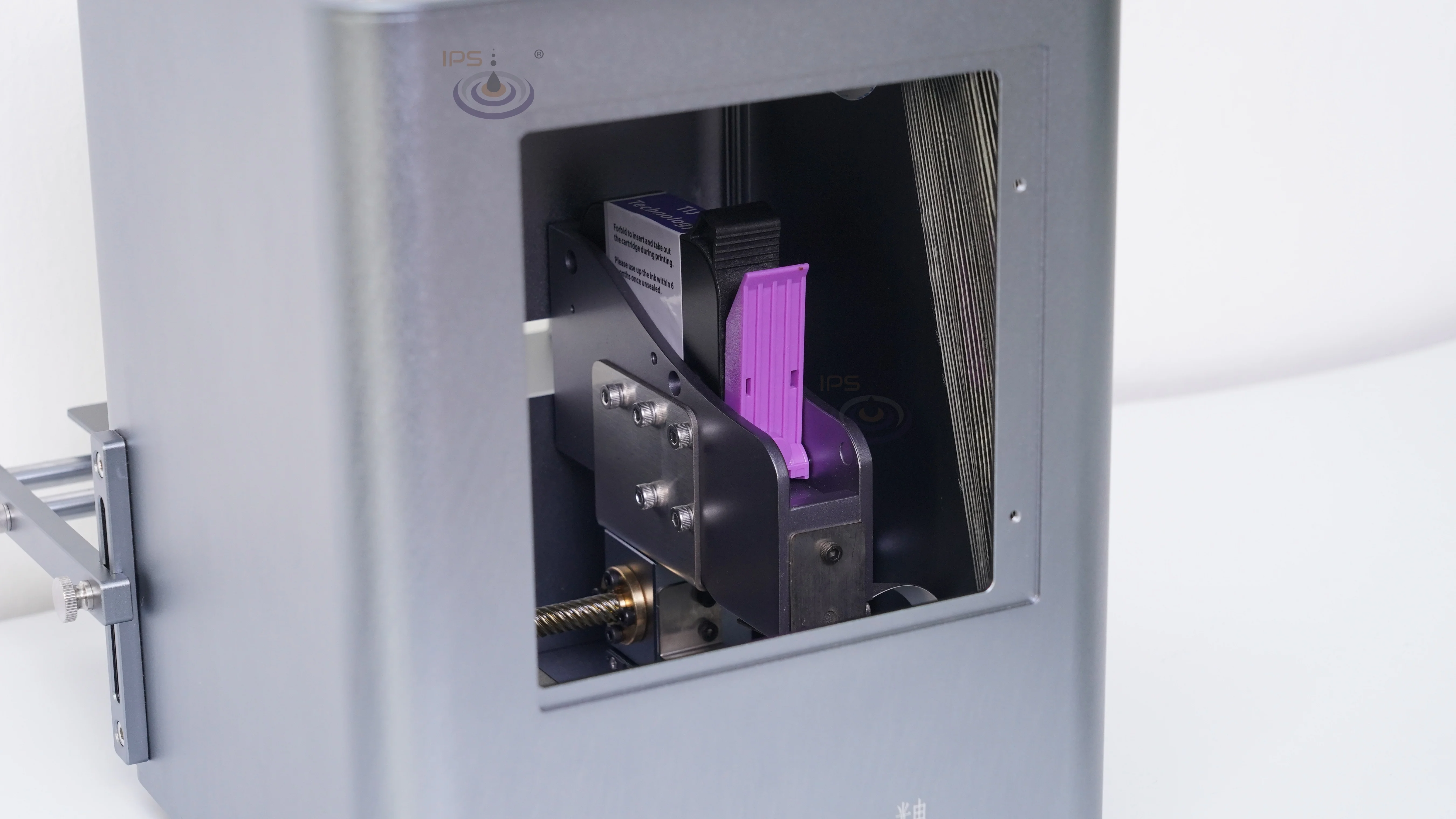 12.7mm 25.4mm Desktop Portable Mini Tij Printer Static Thermal Printing Machine For PE Bottle Plastic Bag