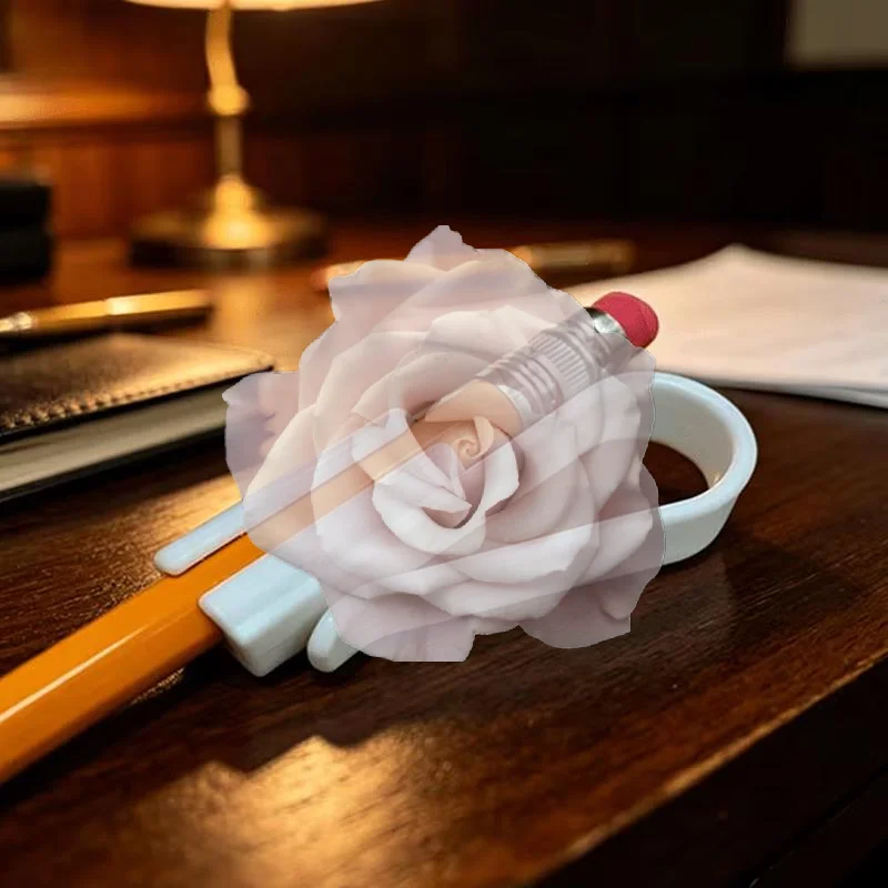 Popular Portable Pencil Clip Holder 1/2/4Pcs Lightweight Pen Fixing Clips for Travel Notebook Pocket Daily Writing
