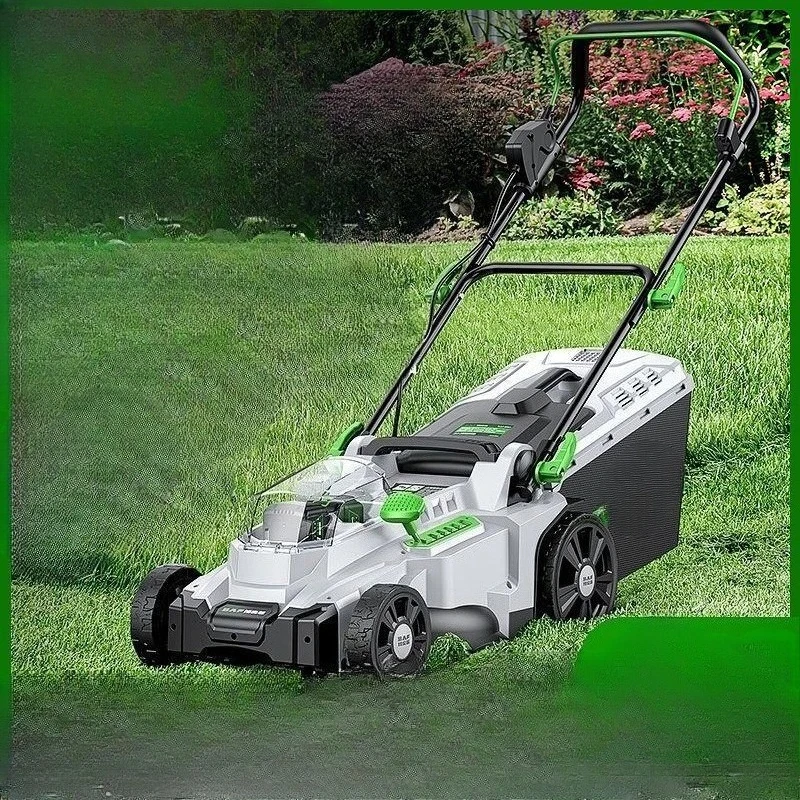 

Electric Hand Push Lawn Mower Small Household Garden Mower Plug-in Lawn