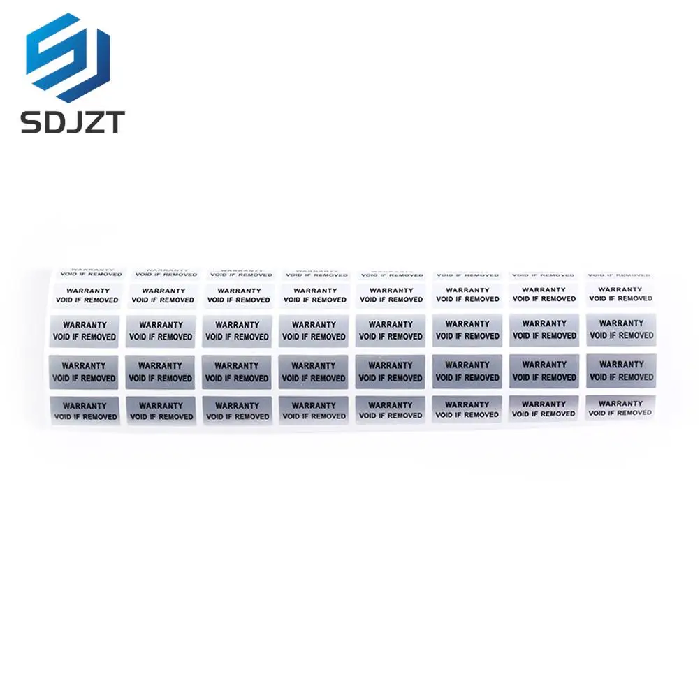 

300 pieces Printed Security Seals Tamper Evident Warranty Void Labels Sticker Seals Hot sale