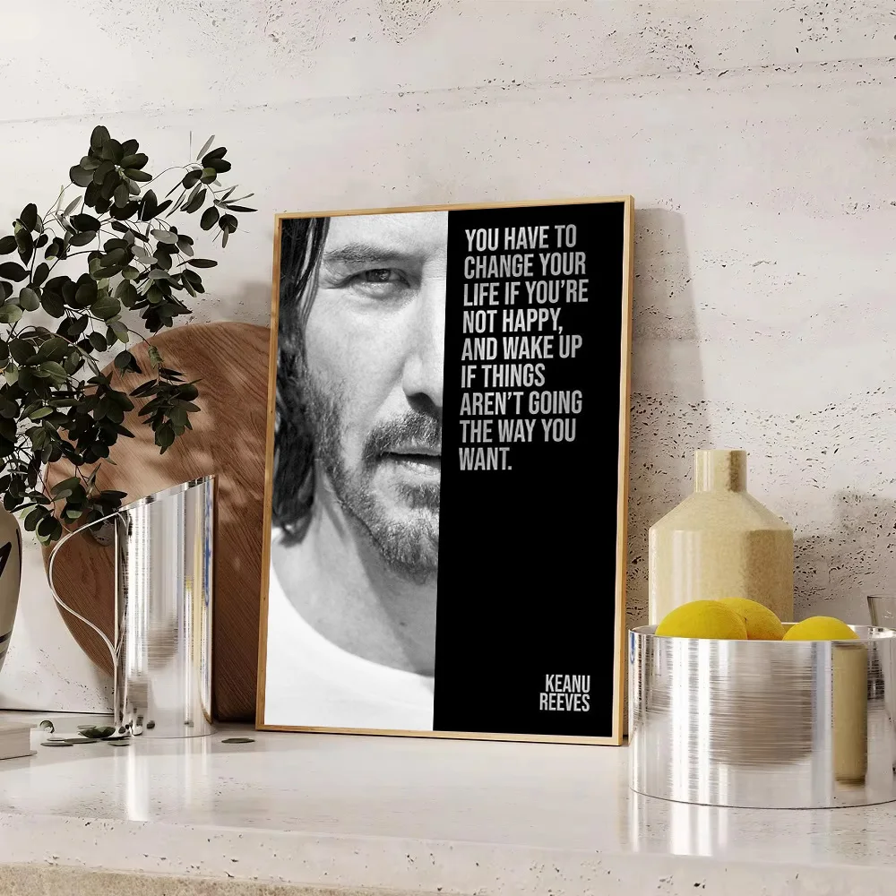 Фильм Звезда Настенное Искусство Киану Ривз Плакат Печать на Холсте Голливудский Актер Домашний Декор Подарок Поп-Арт Минималистский Черно-Белый Фильм Звезда Настенное Искусство Киану Ривз Плакат Печать на Холсте Голливудский Актер Домашний Декор Подарок Поп-Арт Минималистский Черно-Белый