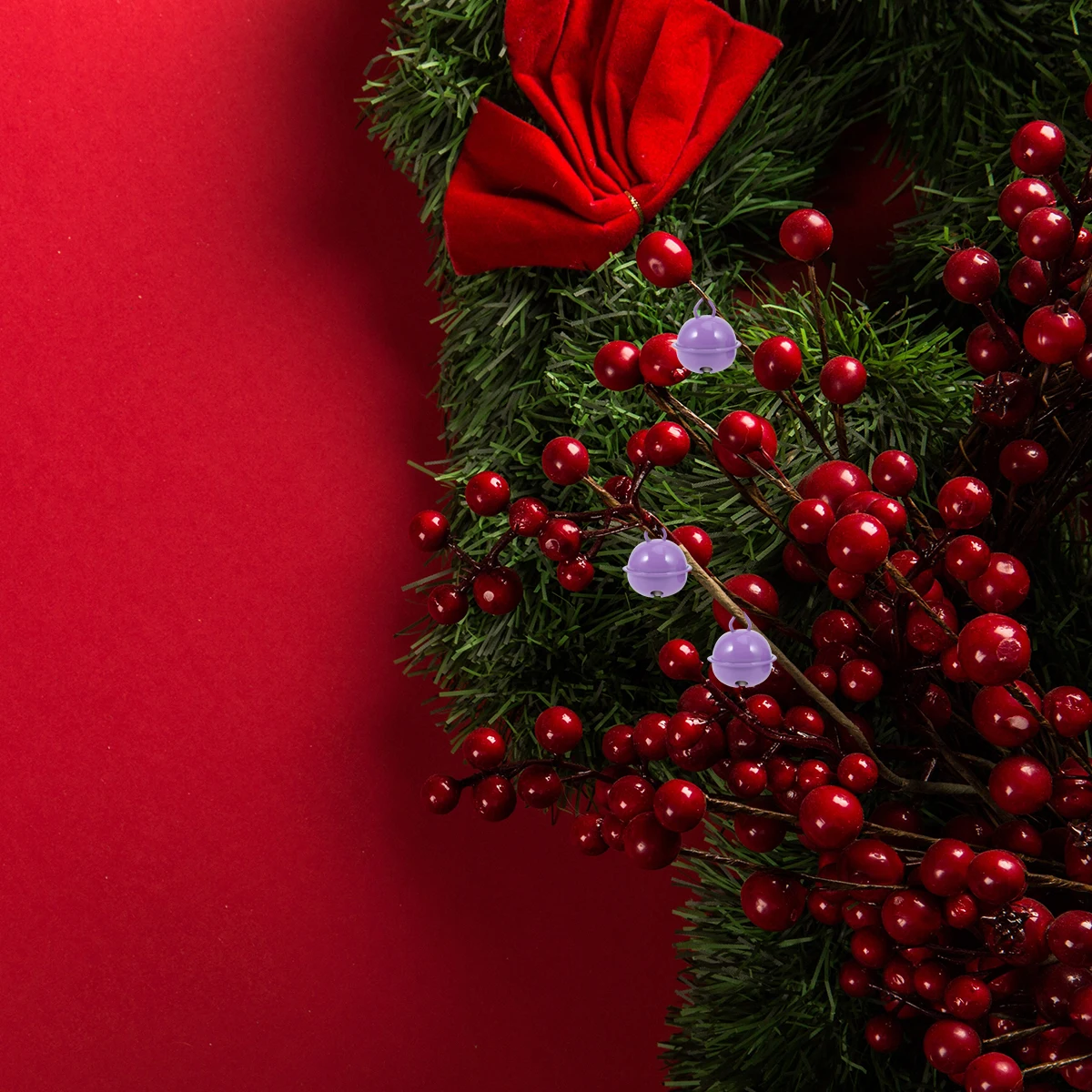 

100Pcs Small Bells Decorations Bright Color DIY Craft Jewelry Pendant for Christmas Wedding Party Home Ornament Alloy Mini Bells