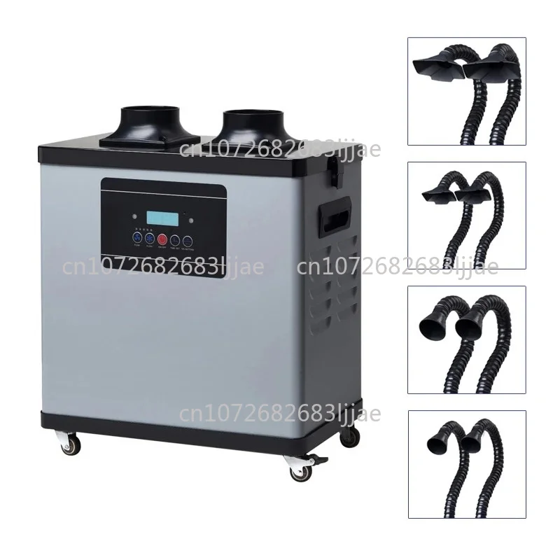 Intelligent Co2    Aluminum Alloy Joint Arm F6002D Fume Extractor with Mobile Oc
