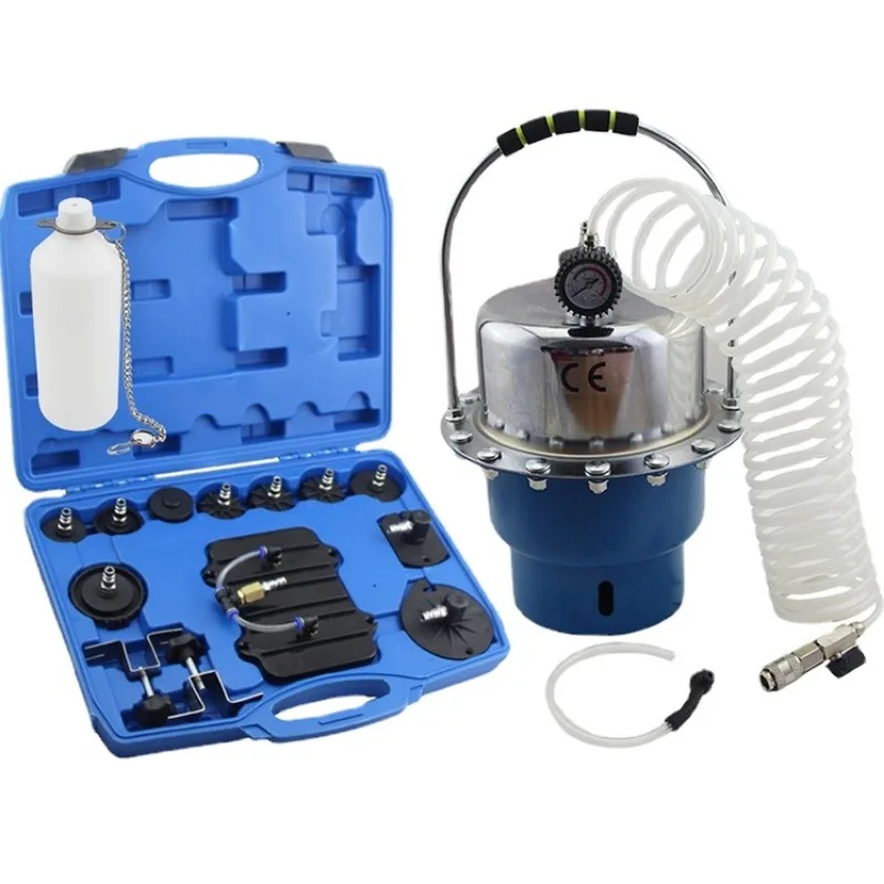 

Pneumatic Air Pressure Brake Bleeder Kit Portable Bleeding Clutch Systems Valve 5L