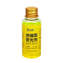 High Concentration Car A/C Fluorescent Oil Dye UV Light Leak Detection Tracer For R134a,R1234yf,R404a,R32 Refrigerants